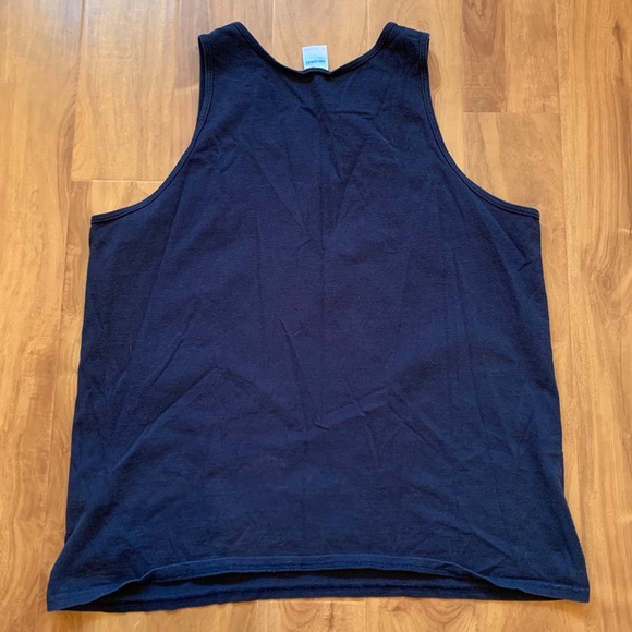 💙Men’s Blue Nautical Tattoo Graphic Tank Size XL - Picture 4 of 4